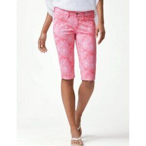 NEW! Tommy Bahama Boardwalk Bermuda Denim Shorts Soft Flamingo Pink SZ L